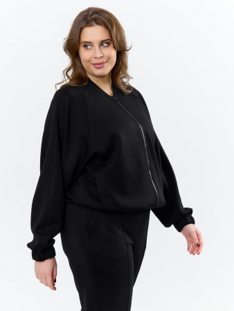 Женский бомбер Нео-1 БО-004 / чёрный