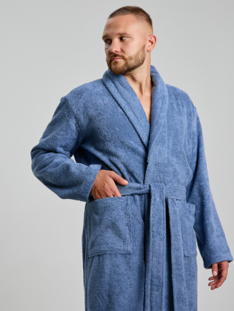 Халат мужской Комфорт-4 / деним