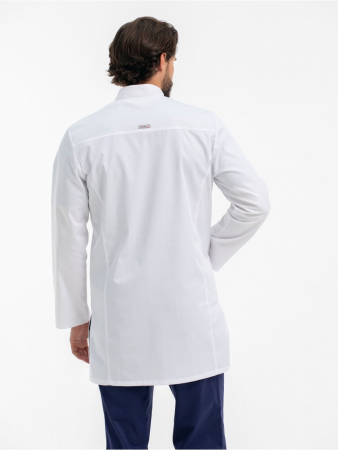 Халат медицинский мужской сансара 100.4 / Белый