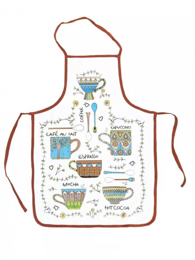 Фартук махровый непромокаемый / Расцветки в ассортименте