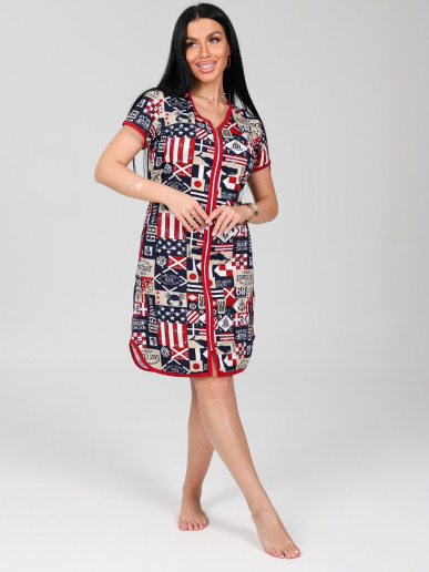 Женский халат Тома / синий