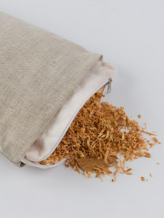 Подушка-валик "Здоровый сон" с можжевельником