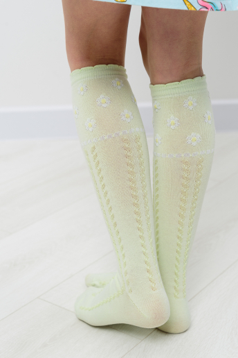 Детские гольфы Незабудка (набор 2 пары) / салатовый