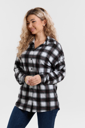 Женская рубашка 36995 / черный