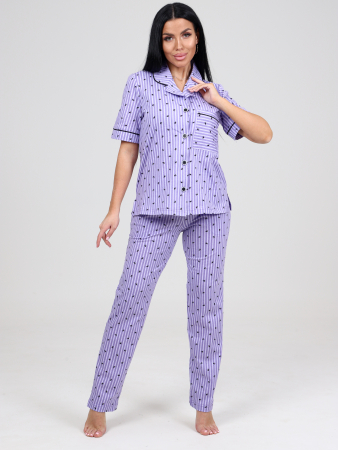 Женская пижама ЛЕДИ КК-61 / Корона на сирени