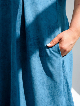 Женское платье "Винтаж" 2285-К / Бирюзовый