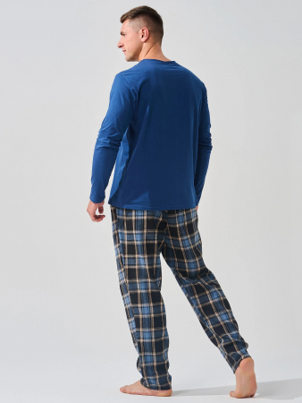 Мужская пижама "Мост" 2397-К/Ф / Синий