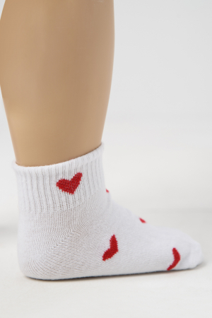 Детские носки стандарт Любимка (набор 2 пары) / белый