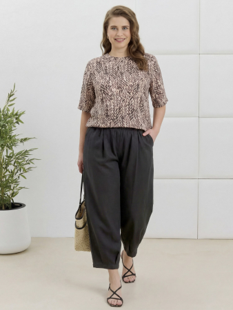 Женские брюки Габриэлла Б-072 / чёрный