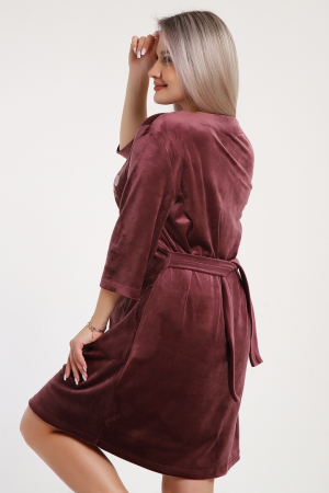 Женский халат 526 / Брусника