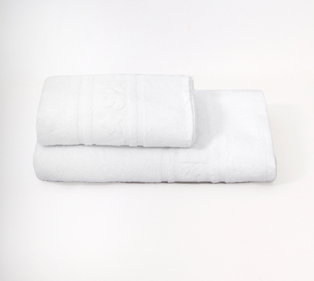 Махровое полотенце Спа / Белый