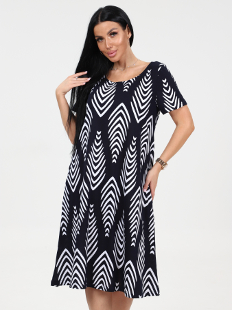 Женское платье М-999 / Пихта синий