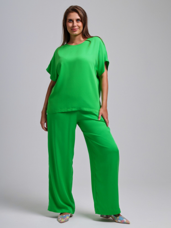 Женская блузка Летний драйв-4 / ярко-зеленый