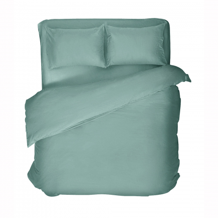 Постельное белье "Verossa" Melange / Emerald