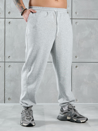 Мужские брюки Акс-2 / серый меланж
