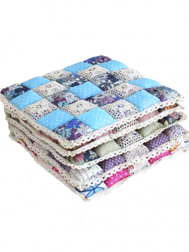 Сидушка на стул Лоскутки / В ассортименте