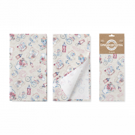 Набор вафельных полотенец "Самойловский Текстиль" История открыток Компаньон