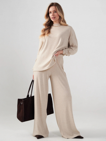 Женский костюм "Ангора" 2412-Л / Бежевый