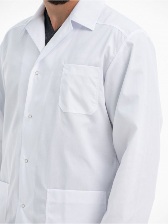 Халат медицинский мужской 65.0 / Белый