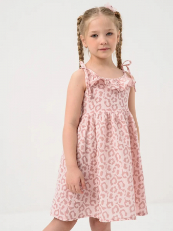 Детский сарафан "Аленушка" / Пудровый