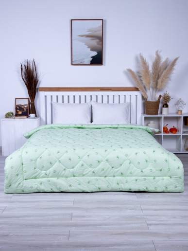 Одеяло стёганое "Бамбуковое волокно" поплин 400 гр/м2
