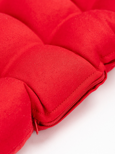 Подушка в автомобиль с гречневой лузгой арт. APG25 / Красный