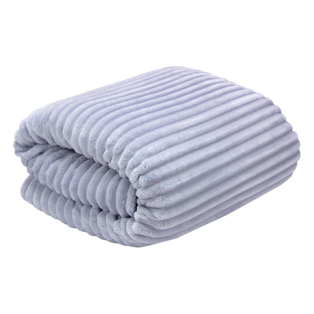 Покрывало Happy Family велсофт волна г/к №57 Серебро