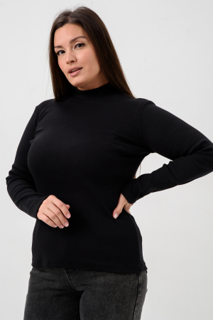 Женская водолазка 52713 / черный