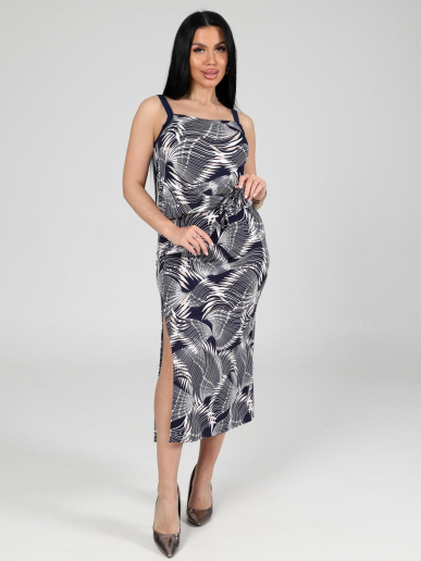 Женский сарафан Приморье / темно-синий