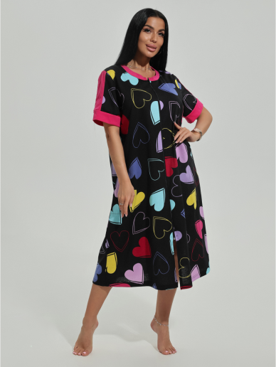 Женский халат Барышня / Сердца