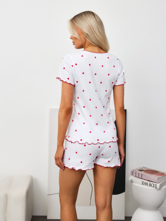 Женская пижама Лавли-4 П-478 / белый