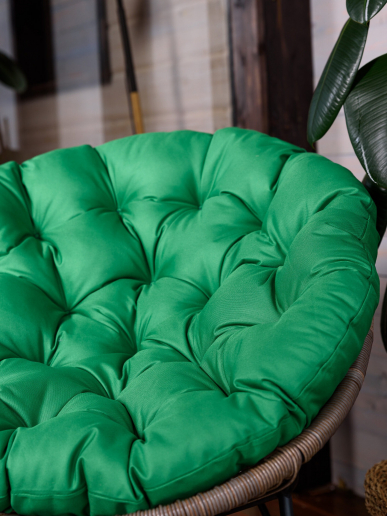 Круглая подушка для подвесных качелей (оксфорд) / Зеленый