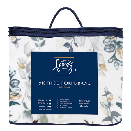 Покрывало Happy Family велсофт Райе