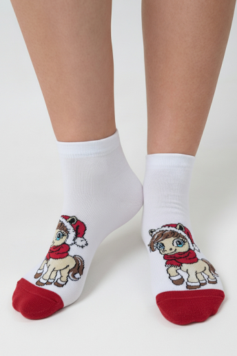 Женские носки стандарт Молли / белый