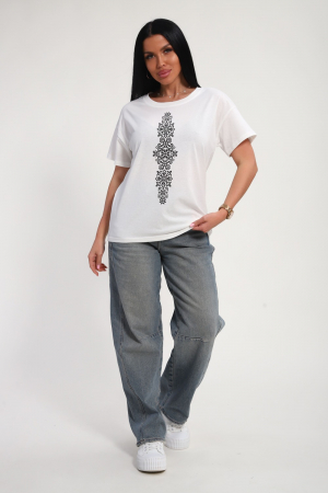 Женская футболка 85668 / белый