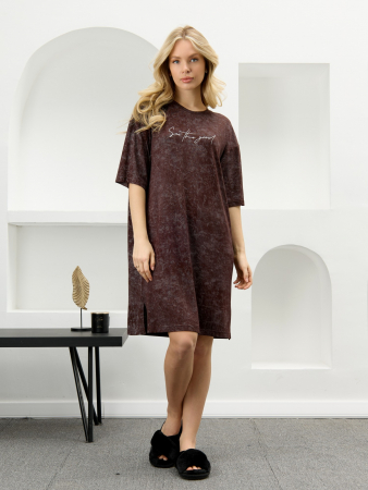 Женская туника Миэла-1 / шоколадный