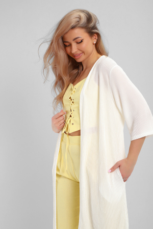 Женский кардиган 32744 / молочный