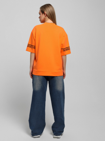 Женская футболка Терри-2 / оранжевая