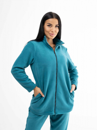 Женский костюм мод.1646/6* / Сине-зеленый