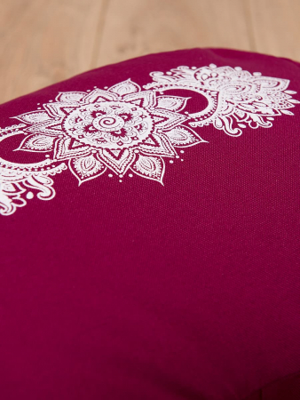 Подушка для йоги "Трапеция релакс" / бордо