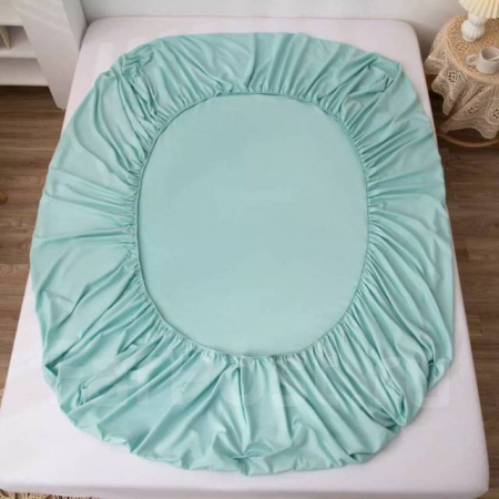 Постельное белье поплин Иваново (без пододеяльника) / Мята