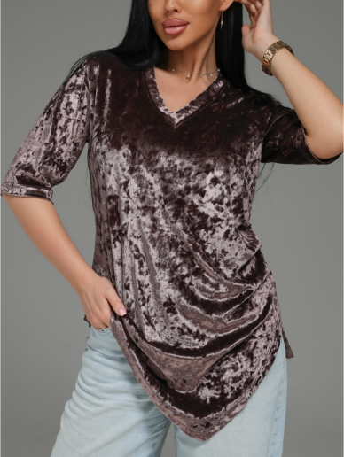 Женская футболка Мия / Пудра