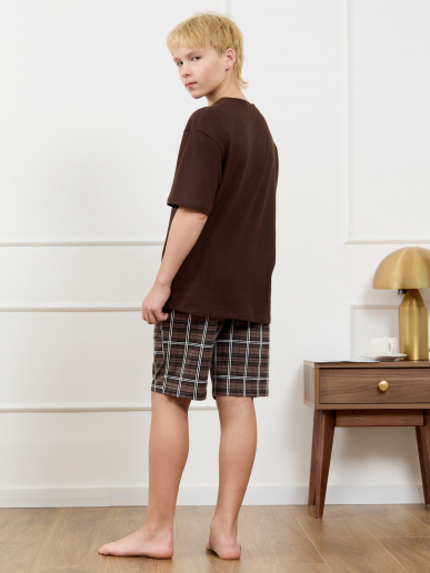 Костюм для мальчика Браун-2 / коричневый