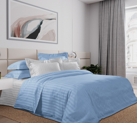 Постельное белье страйп-сатин ТМ Legends / Регата