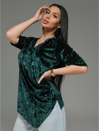 Женская футболка Мия / Изумруд