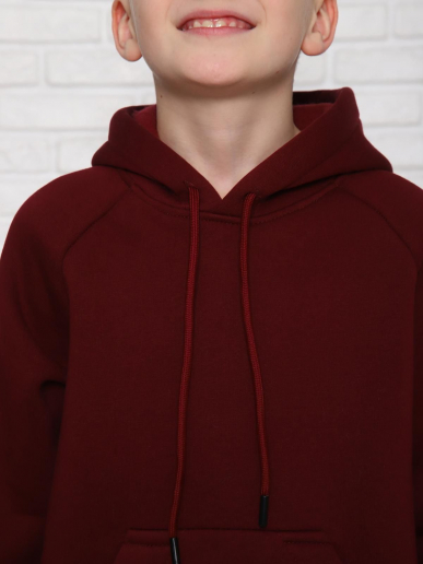 Толстовка детская Рэмзи - man / бордо