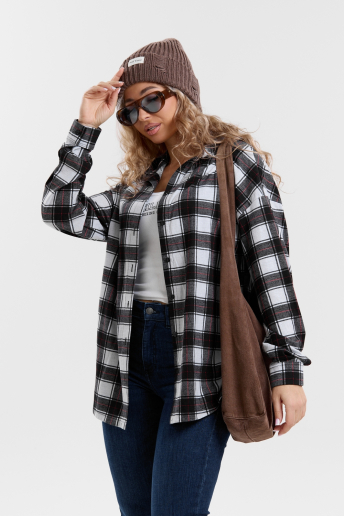 Женская рубашка 36995 / черный