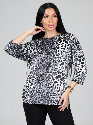 Женский свитшот Милэда / черный