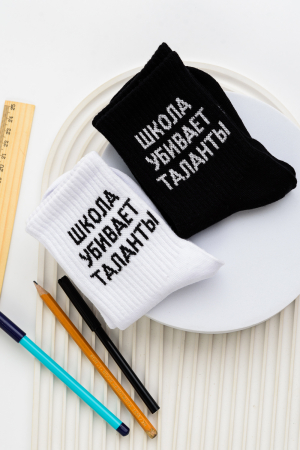 Детские носки стандарт Талант (набор 2 пары) / черный