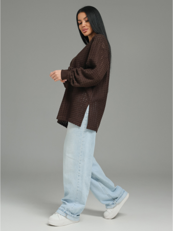 Женский свитшот Фрэнсис / Шоколад